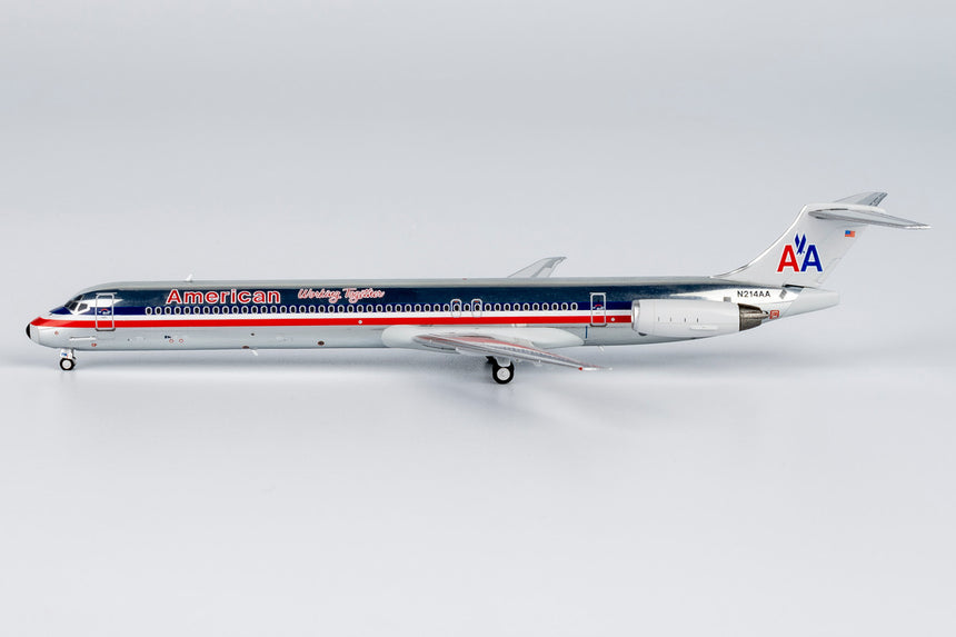 NG Models American Airlines "Working Together" McDonnell Douglas MD-82 N214AA 1/400 Scale