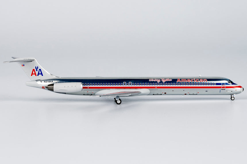 NG Models American Airlines "Working Together" McDonnell Douglas MD-82 N214AA 1/400 Scale