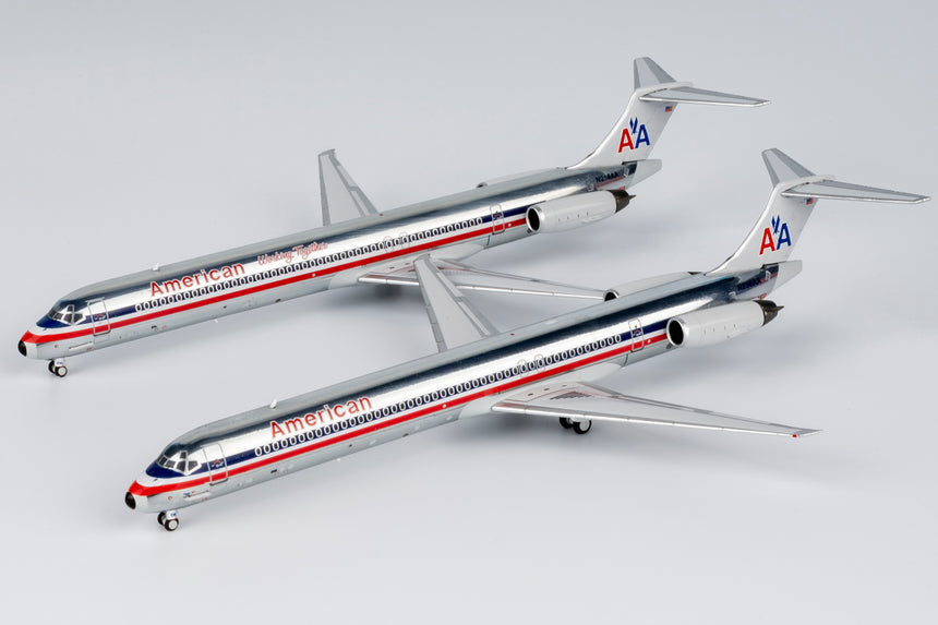 NG Models American Airlines "Working Together" McDonnell Douglas MD-82 N214AA 1/400 Scale