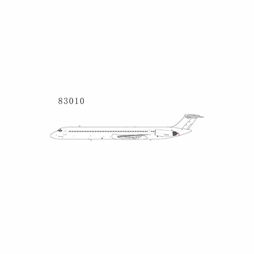 NG Models Blank Model MD-81 fit for MD-81, MD-82 (Early Version) 1/400 Scale