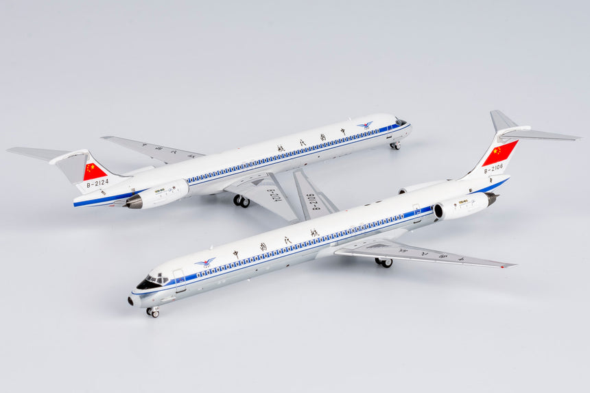 NG Models Civil Aviation Administration of China (CAAC) McDonnell Douglas MD-82 B-2124 1/400 Scale