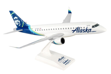 SkyMarks Alaska Airlines E175 Skywest New Livery Reg N170SY 1/100 Scale