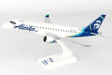 SkyMarks Alaska Airlines E175 Skywest New Livery Reg N170SY 1/100 Scale