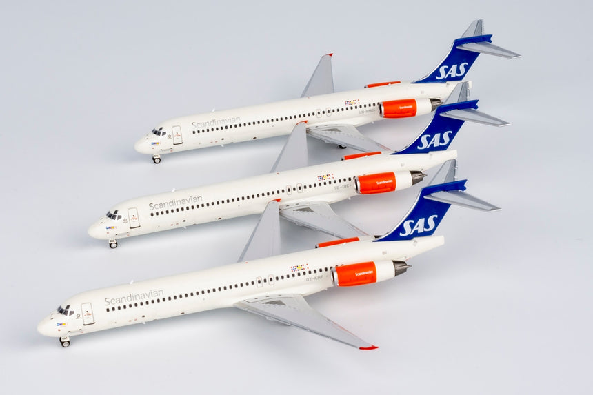 NG Models Scandinavian Airlines - SAS "Grane Viking" McDonnell Douglas MD-87 (DC-9-87) SE-DIC 1/400 Scale