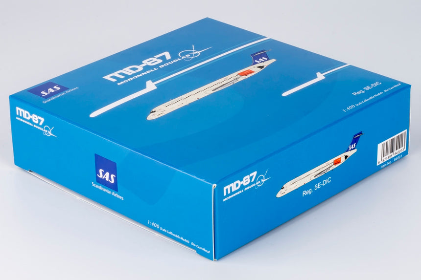 NG Models Scandinavian Airlines - SAS "Grane Viking" McDonnell Douglas MD-87 (DC-9-87) SE-DIC 1/400 Scale