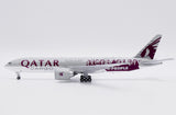 JC Wings Qatar Cargo Boeing 777-200LRF (A7-BFG) "Moved by People" 1/400 Aircraft Scale Model