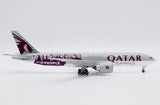 JC Wings Qatar Cargo Boeing 777-200LRF (A7-BFG) "Moved by People" 1/400 Aircraft Scale Model