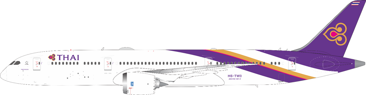 Aviation400 Thai Airways International Boeing 787-9