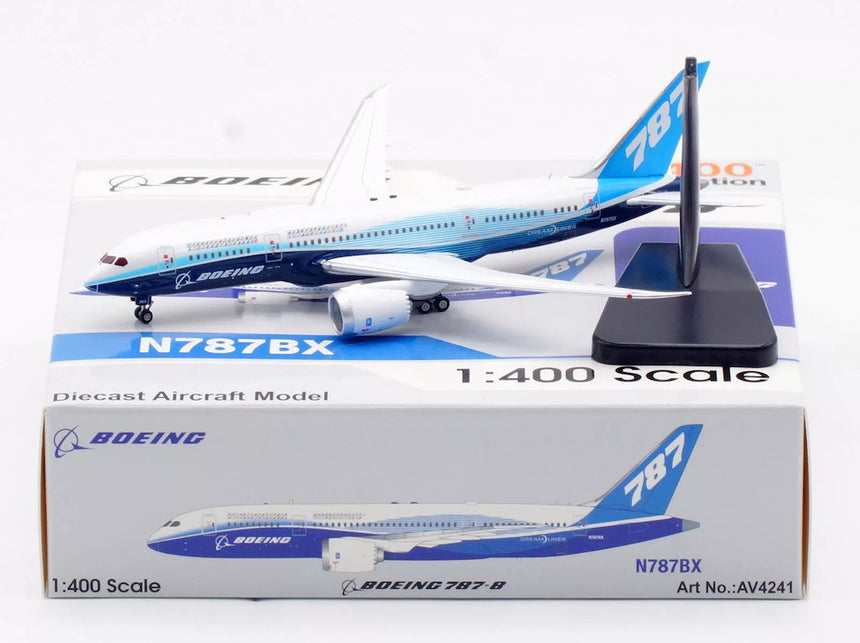 Aviation400 Boeing Boeing 787-8 Dreamliner 带梦想字 N787BX 1/400 Scale
