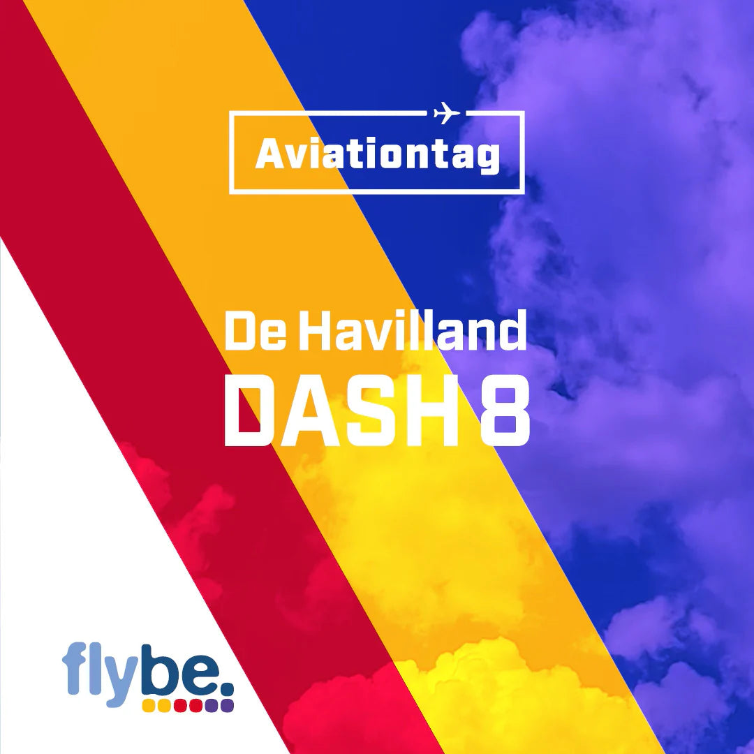 AviationTag flybe Dash 8 - G-PRPG Purple