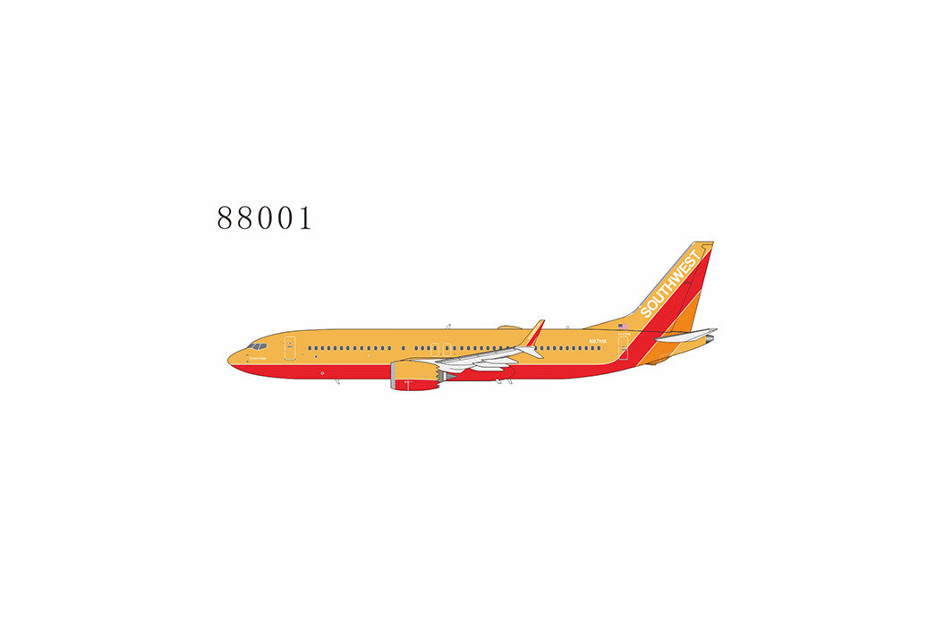 NG Models Southwest Airlines Boeing 737Max8 N871HK 