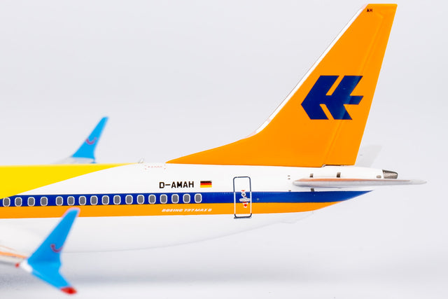 NG Models TUI fly Boeing 737 MAX 8 D-AMAH "50 Years" Livery 1/400 Scale Model