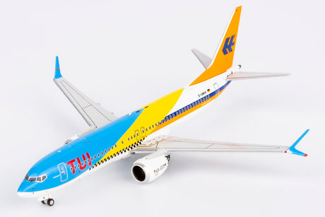 NG Models TUI "Fuerteventura" in the TUI 50 Years Livery Boeing B737 MAX 8 D-AMAH 1/400 Aircraft Scale Model