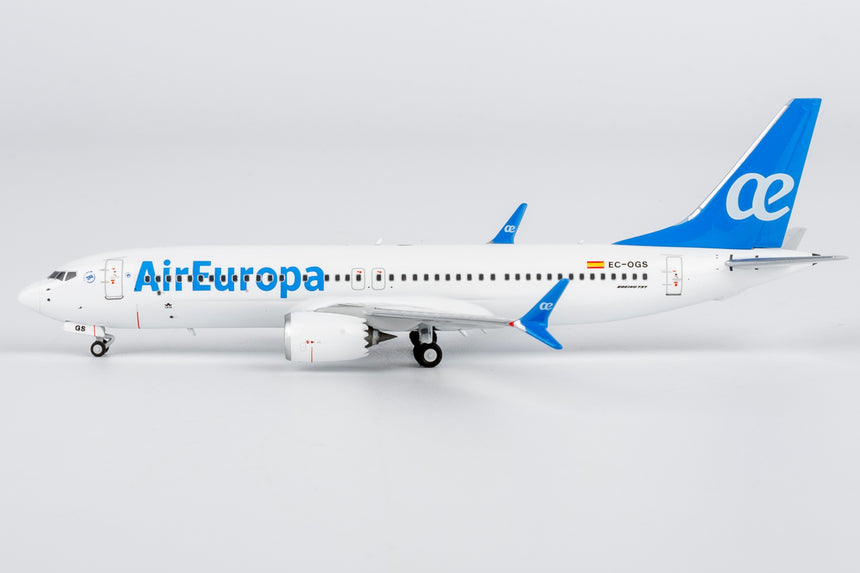 NG Models Air Europa (1st 737 MAX 8 for UX) Boeing 737 MAX 8 EC-OGS 1/400 Aircraft Scale Model