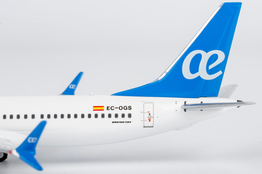 NG Models Air Europa (1st 737 MAX 8 for UX) Boeing 737 MAX 8 EC-OGS 1/400 Aircraft Scale Model