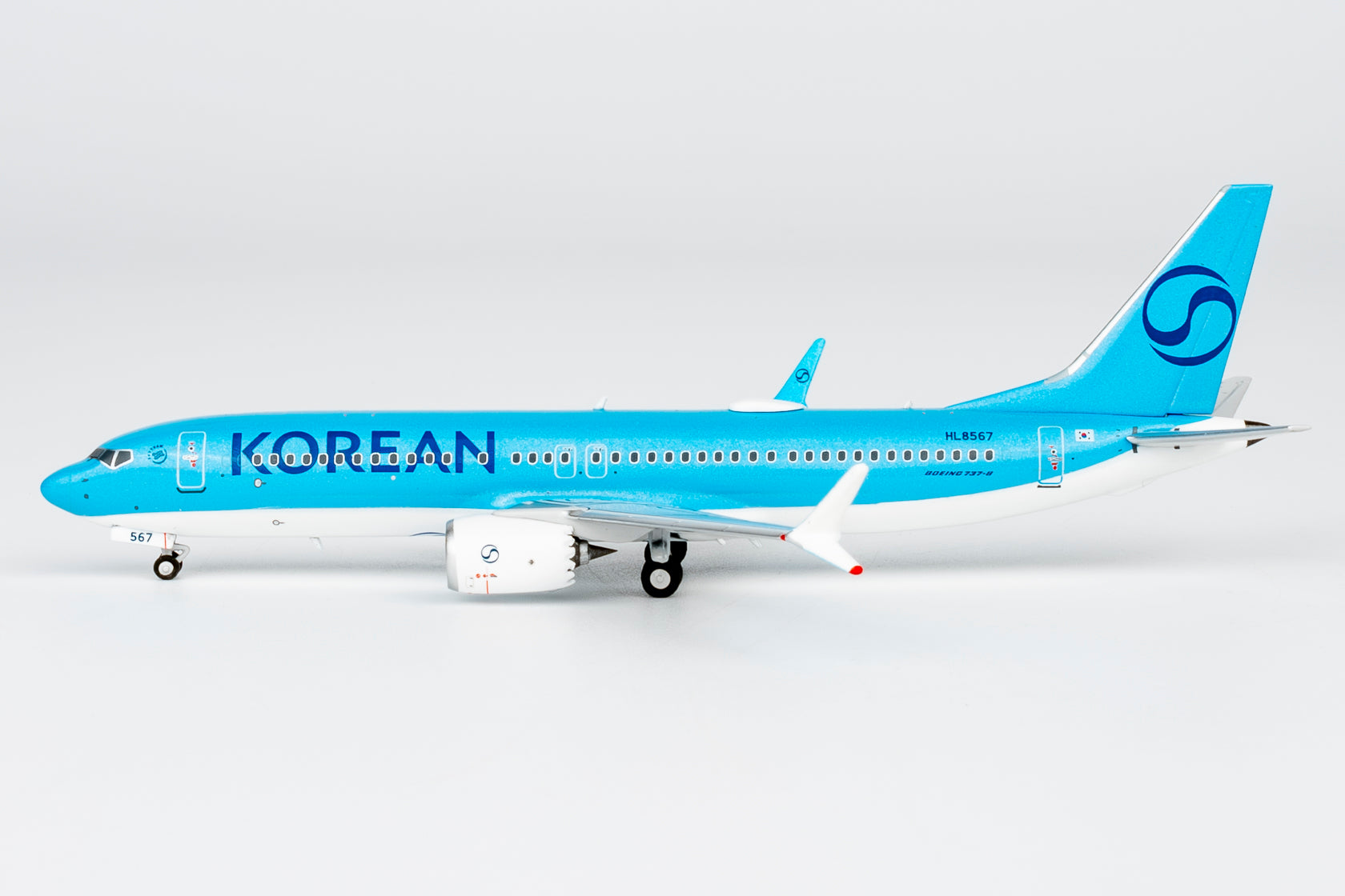 NG Models Korean Air Boeing 737 MAX 8 HL8567 (Korean Air's first