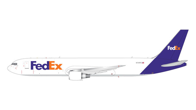 GeminiJets FedEx Boeing B767-300ERF N144FE 1/200 Aircraft Scale Model