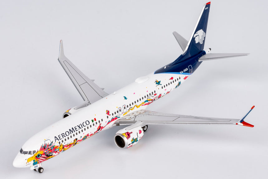 NG Models Aeromexico Mexico City "Kukulcan" Special Livery Boeing 737 MAX 9 XA-GQS 1/400 Scale