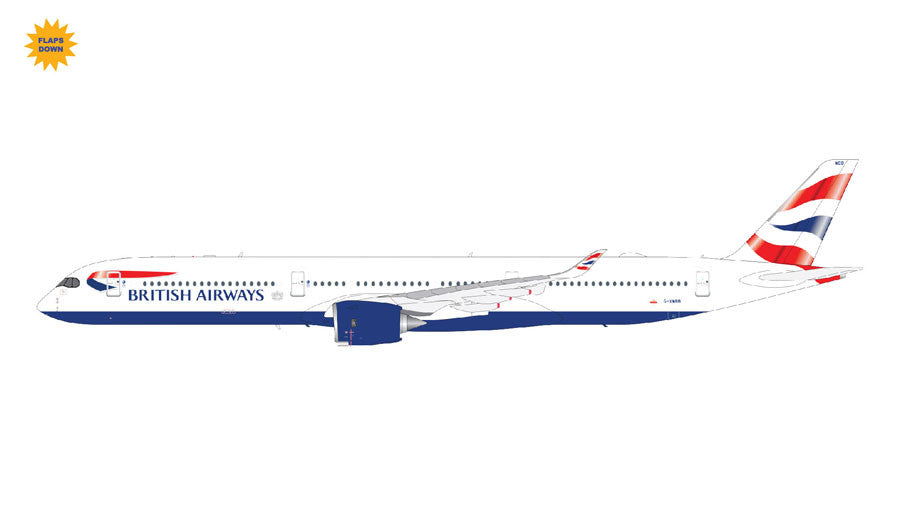 GeminiJets British Airways Airbus A350-1000 G-XWBB (Flaps
