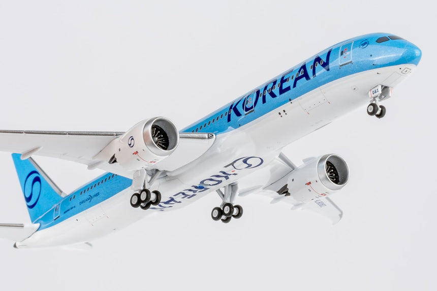 NG Models Korean Air (Korean Air's first 787-9 in 2025's livery) Boeing 787-9 Dreamliner HL8081 1/400 Aircraft Scale Model