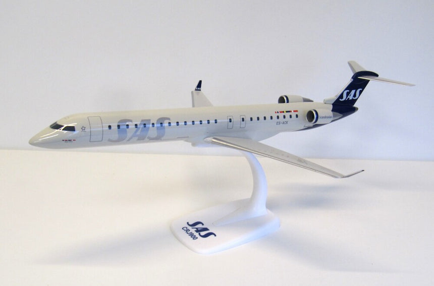 PPC Models SAS Scandinavian Airlines Bombardier CRJ900 1/100 Scale