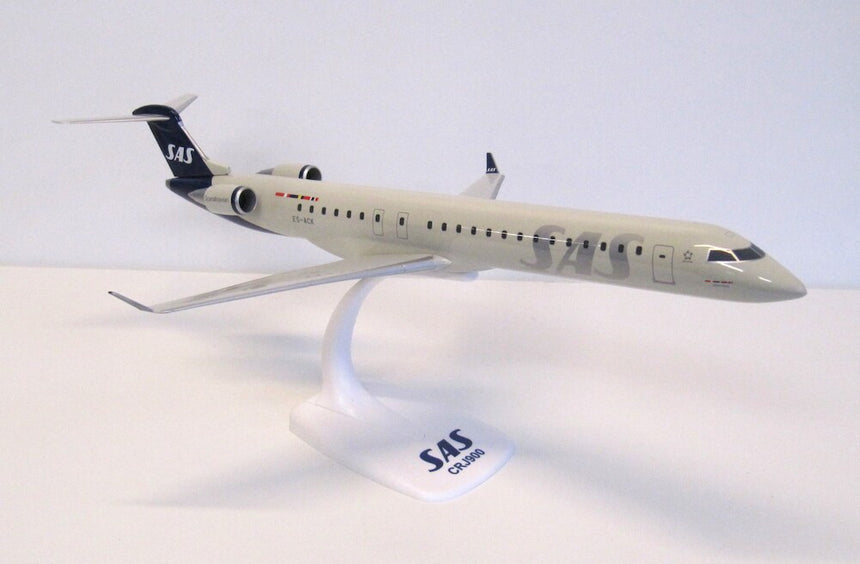 PPC Models SAS Scandinavian Airlines Bombardier CRJ900 1/100 Scale