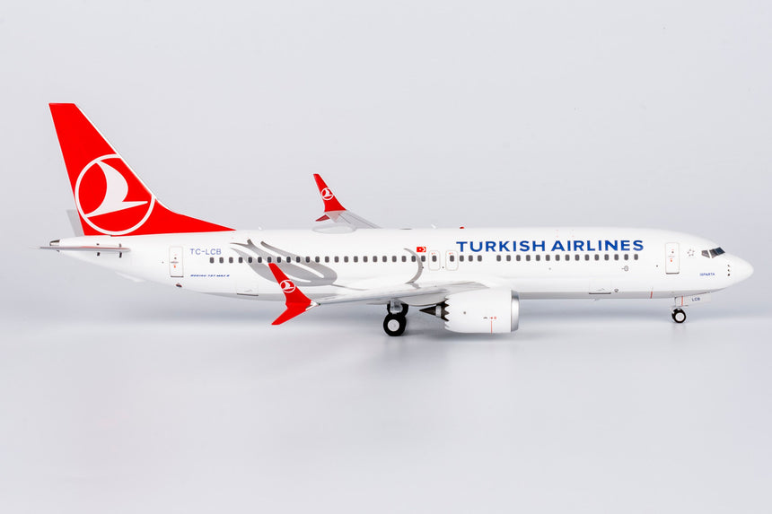 NG Models Turkish Airlines “Isparta” Boeing 737 MAX 8 TC-LCB 1/200 Scale