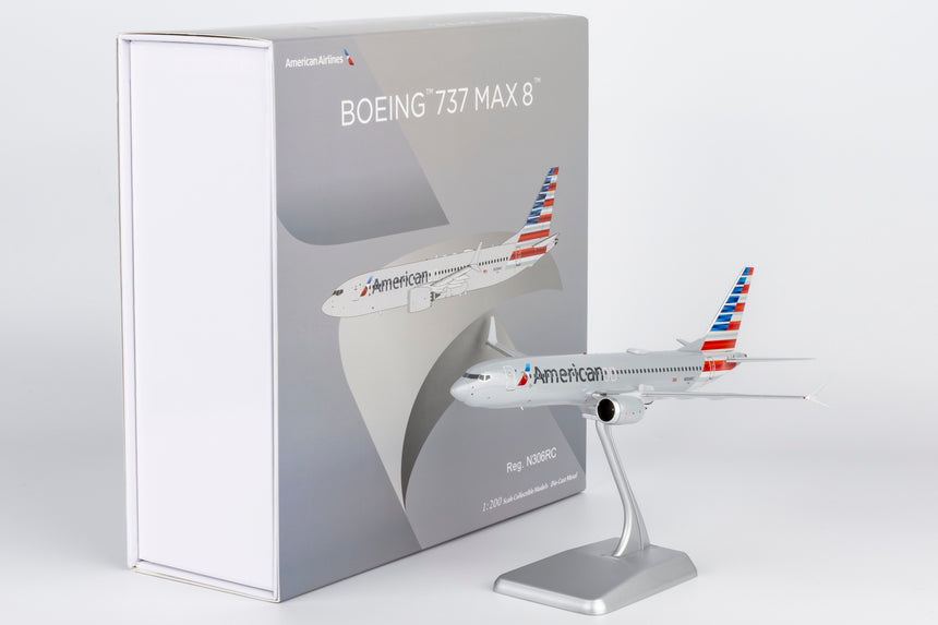 NG Models American Airlines Boeing 737 MAX 8 N306RC 1/200 Scale