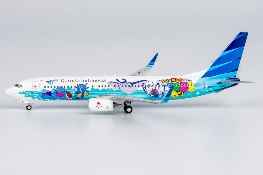 NG Models Garuda Indonesia Boeing 737-800/w PK-GMU 1/400 Aircraft Scale Model