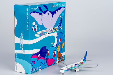NG Models Garuda Indonesia Boeing 737-800/w PK-GMU 1/400 Aircraft Scale Model