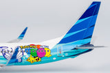 NG Models Garuda Indonesia Boeing 737-800/w PK-GMU 1/400 Aircraft Scale Model