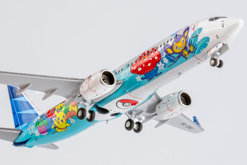 NG Models Garuda Indonesia Boeing 737-800/w PK-GMU 1/400 Aircraft Scale Model