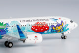 NG Models Garuda Indonesia Boeing 737-800/w PK-GMU 1/400 Aircraft Scale Model