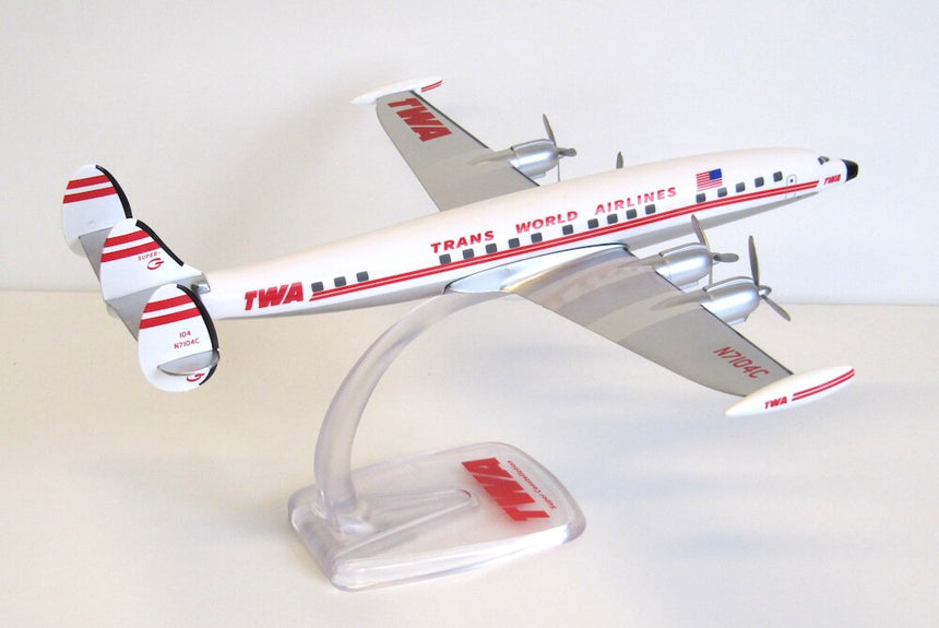 PPC Models TWA Trans World Airlines Lockheed L1049G Constellation 1/125 Scale