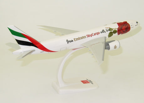 PPC Models Emirates SkyCargo "Valentine Rose" Boeing B777F 1/200 Scale