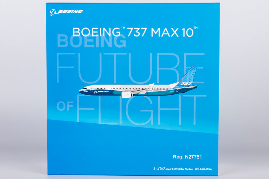 NG Models The Boeing Company Boeing 737 MAX 10 N27751 1/200 Scale