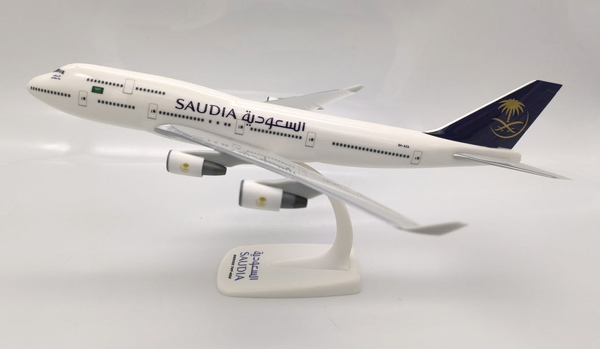 PPC Models Saudia Airlines Boeing B747-400 1/250 Scale