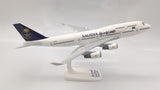 PPC Models Saudia Airlines Boeing B747-400 1/250 Scale