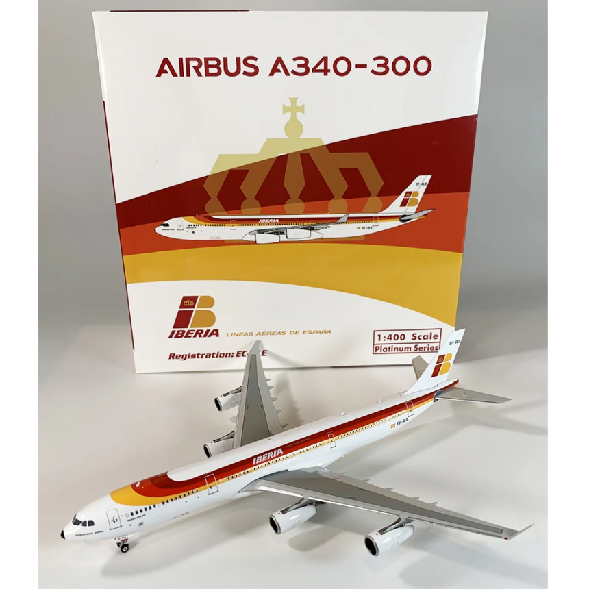 Phoenix Iberia Airbus A340-300 EC-GLE 1/400 Aircraft Scale Model