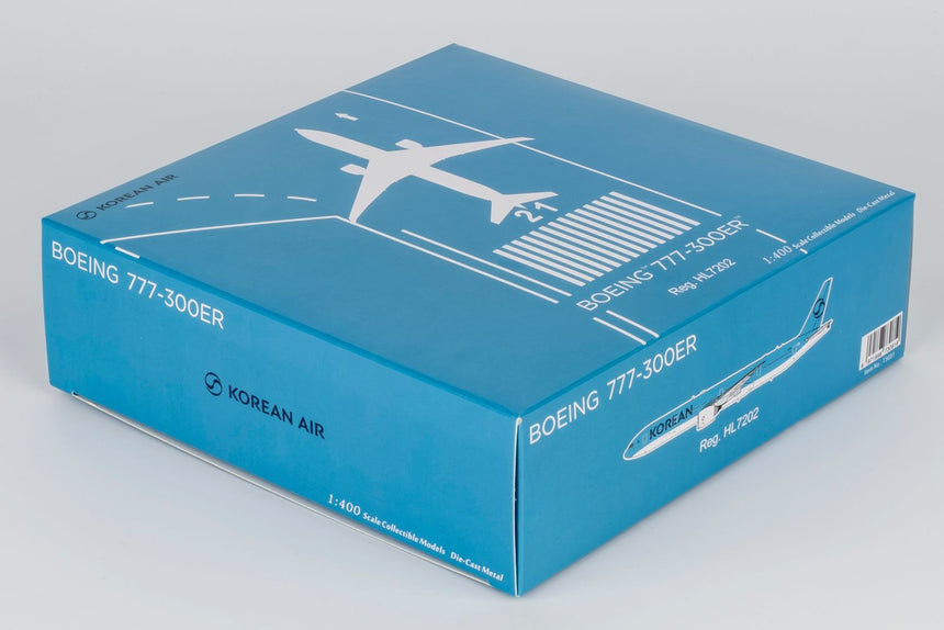 NG Models Korean Air (2025's livery) Boeing 777-300ER HL7202 1/400 Aircraft Scale Model