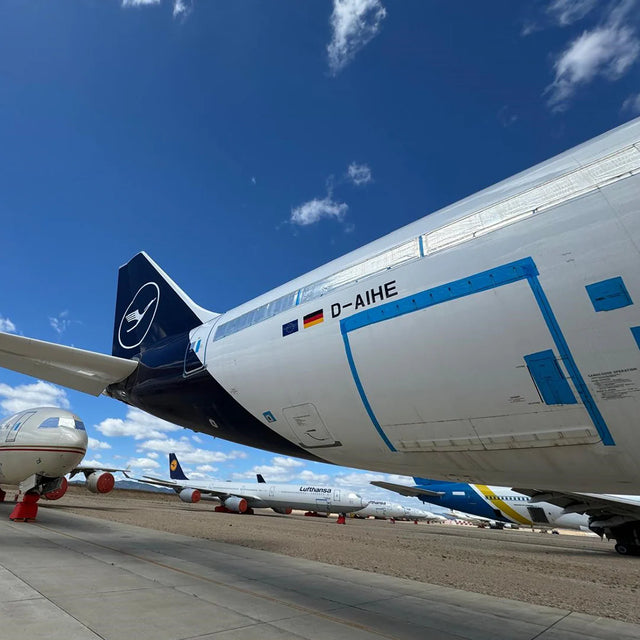 AviationTag Lufthansa Airbus A340 - D-AIHE Blue