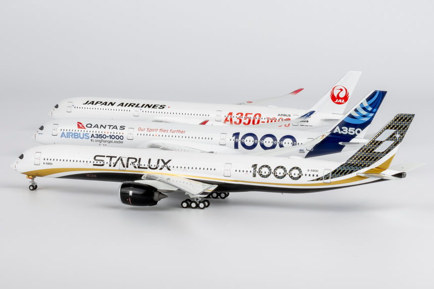 NG Models Japan Airlines (JAL) (Red "A350-1000" Titles) Airbus A350-1000 JA01WJ 1/400 Aircraft Scale Model