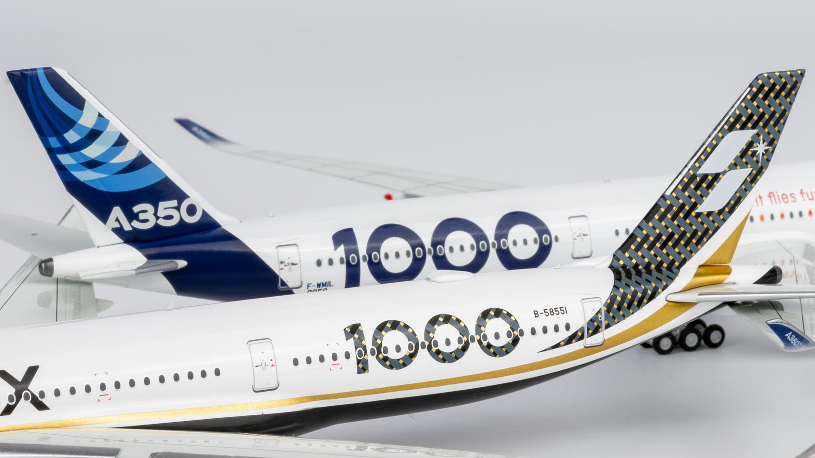 NG Models Starlux Airlines (Carbon Fiber colors; first A350-1000