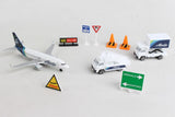 Alaska Airlines Model Airport Play Set Toy