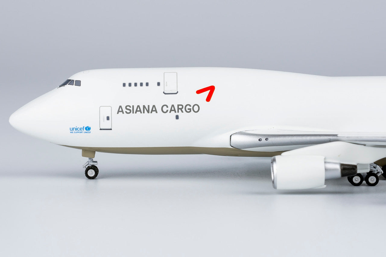 未使用　模型飛行機　Asiana Cargo　B747-400　ダイキャスト NG Models Asiana Cargo Boeing B747-400BDSF HL7620 Lite