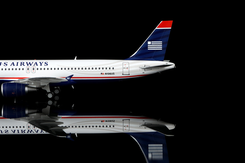 SQ Wings US Airways Airbus A320 N106US "Flaps Down" 1/200 Aircraft Scale Model