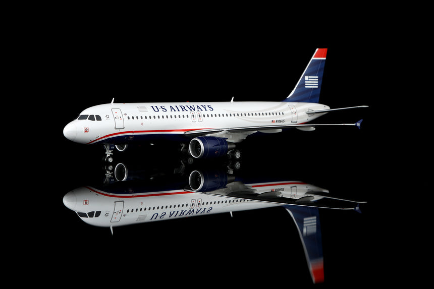 SQ Wings US Airways Airbus A320 N106US "Flaps Down" 1/200 Aircraft Scale Model
