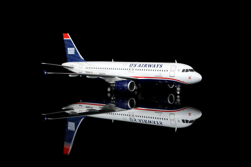 SQ Wings US Airways Airbus A320 N106US "Flaps Down" 1/200 Aircraft Scale Model