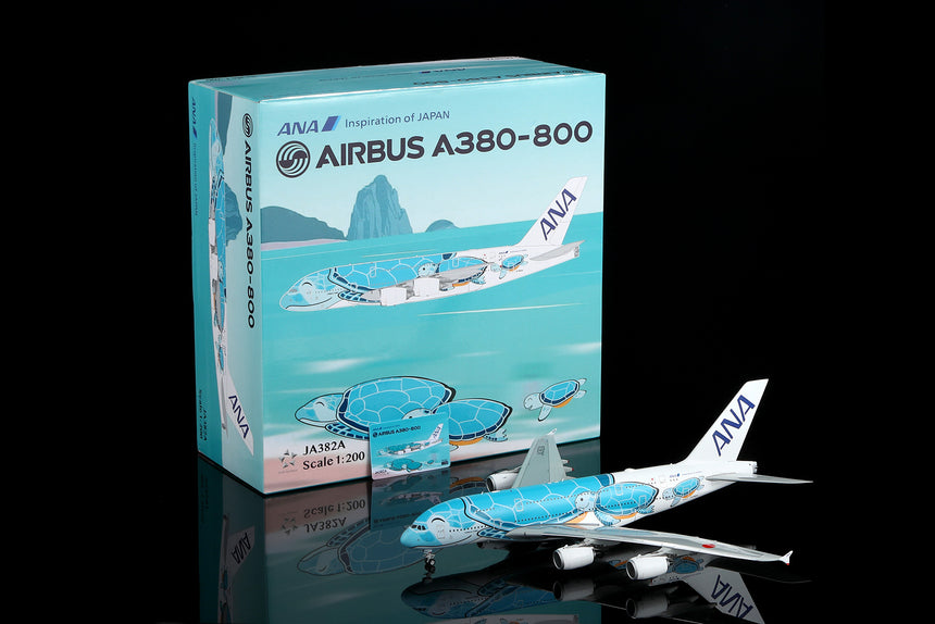 SQ Wings All Nippon Airways Airbus A380 JA382A 1/200 Aircraft Scale Model