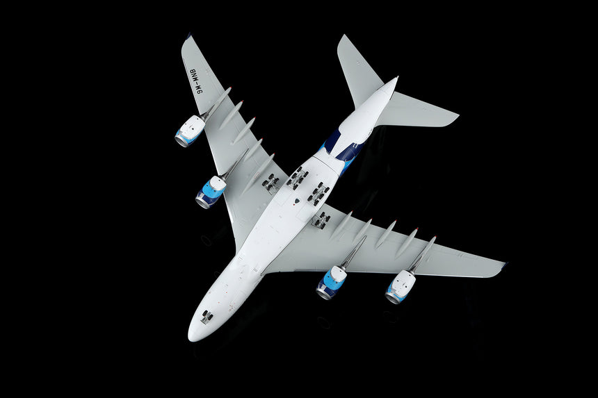 SQ Wings Malaysia Airlines Airbus A380 9M-MNB Flaps Down 1/200 Scale Model